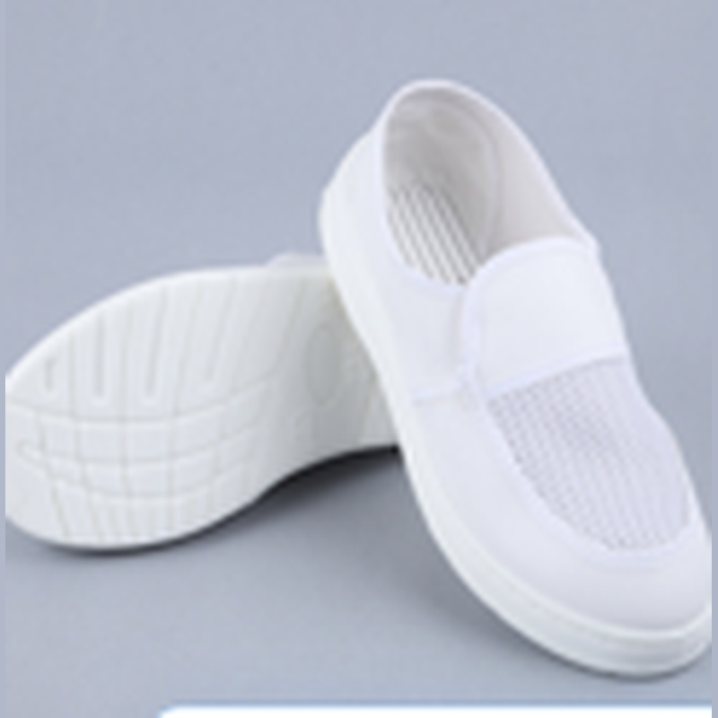 PU Leather Single-Mesh ESD Shoe